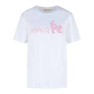 Marni White Cotton T-Shirt Women